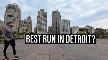 Detroit Riverwalk Run Review - Best Running Spot?