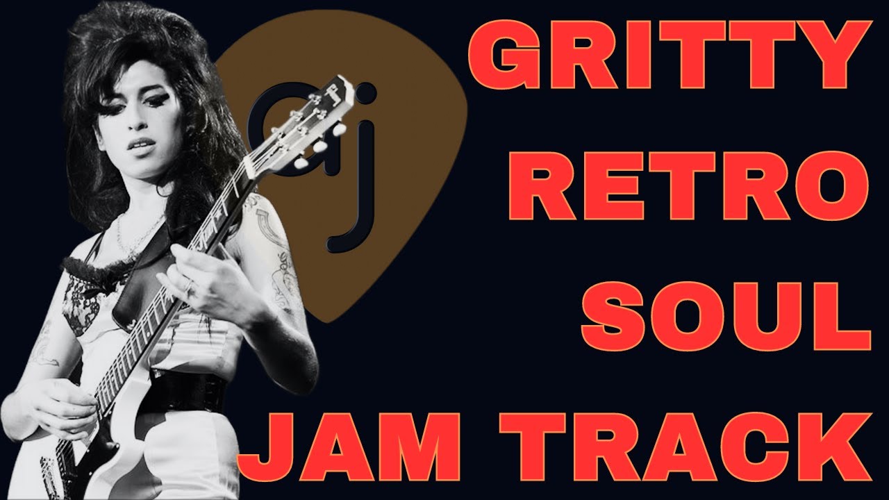 Gritty Retro Soul Jam Track  Guitar Backing Track in E Minor 105 BPM  alphajams