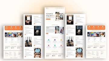 Digital Marketing Agency Website | HTML, CSS, JavaScript