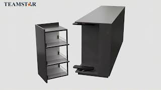 G400 360 DEG Rotational Hidden Cabinet (DT400--180)