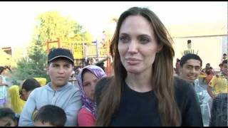 Turkey: Angelina Jolie Meets Syrian Refugees