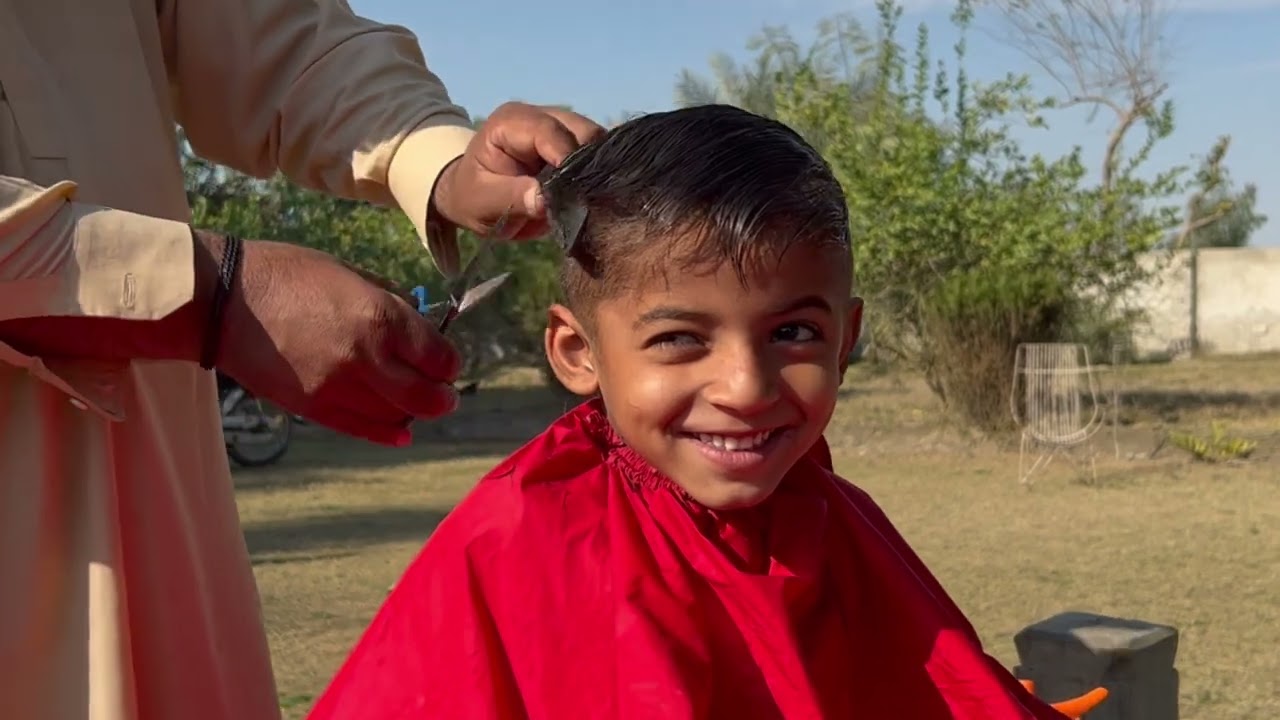 Relaxing ASMR Haircut: The Cutest Smile You’ll See Today