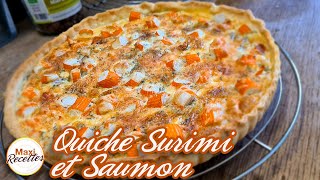 Quiche Surimi Saumon - Recette Facile et Rapide