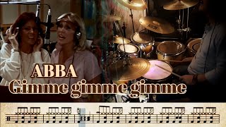 아바(ABBA) - 김미 김미 김미(Gimme gimme gimme). drumcover.