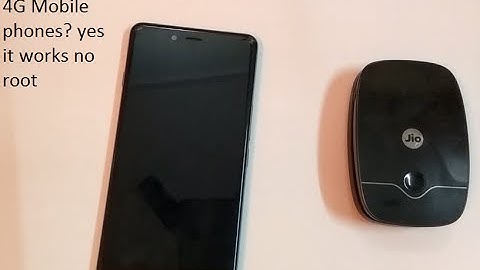Yes it works no root ,JIOFi sim in 4G Mobile phones  mobile devices ? Jiofi unanswered question