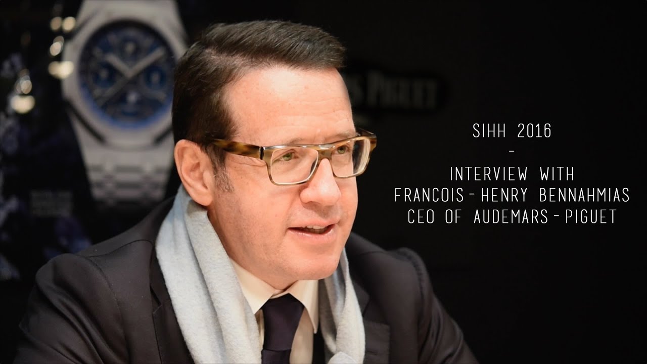 Audemars Piguet CEO Francois-Henry Bennahmias talks to A&E