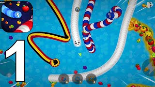 Snake Zone.io - Hungry Game - Gameplay Walkthrough Part 1 Android, iOS screenshot 3