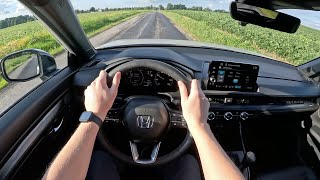 2024 Honda CR-V Sport-L Hybrid - POV Ownership First Impressions, Fuel Economy (3D Binaural Audio)