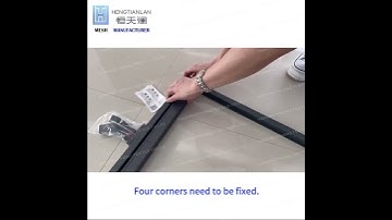 How to install retractable pleated mesh screen for windows