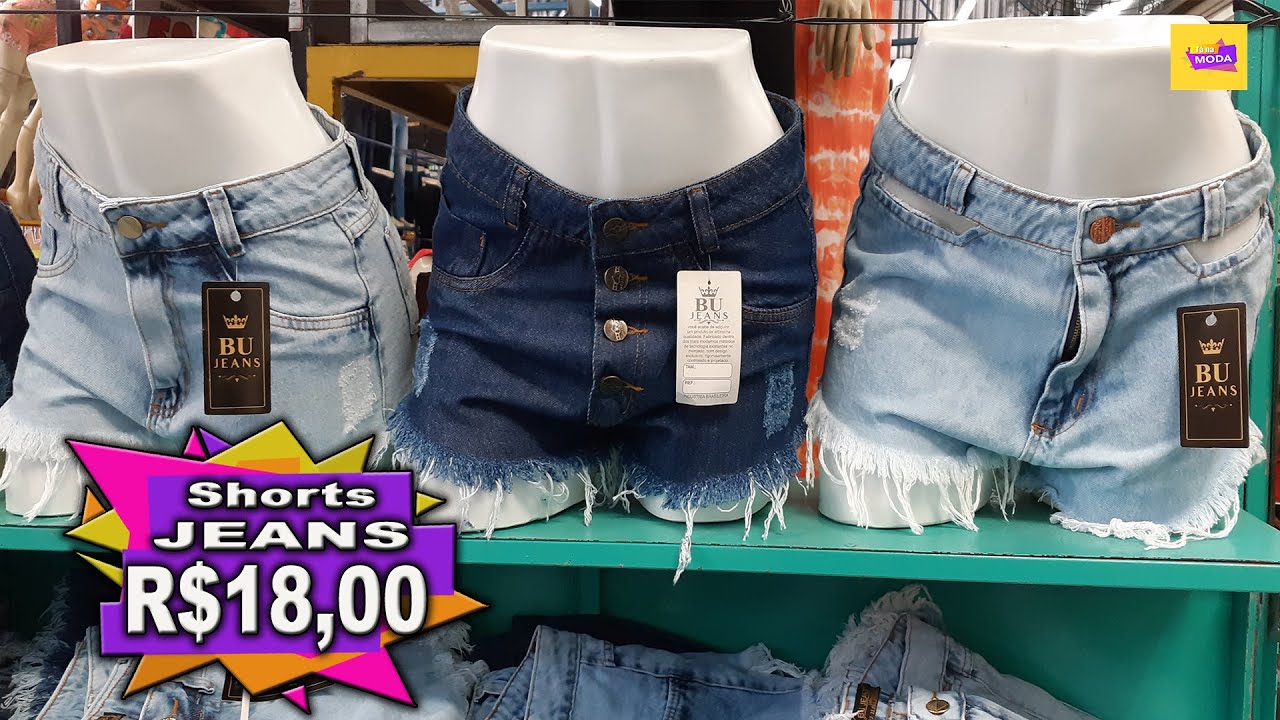 fabrica de shorts jeans feminino