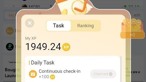 Bee Network -How to claim your bee airdrop XP points 