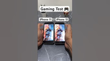 iPhone 15 vs iPhone 11 DEAD TRIGGER 2 test🧐#shorts #iphone15 #iphone11