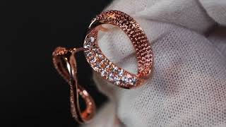 Small rose gold diamond hoop earrings, womens diamond hoop earrings, iced out hoop earrings