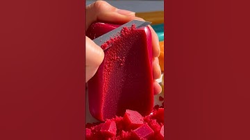 Relaxing ASMR Soap Cutting Experience #asmr #relaxing #satisfying