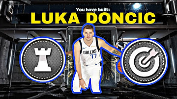 INSANE LUKA DONCIC BUILD IN NBA 2K21... 51 BADGE UPGRADES SHOOTING AND PLAYMAKING HOF BADGES...