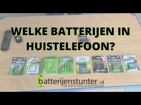 Video: Welke kant gaan AA-batterijen op?