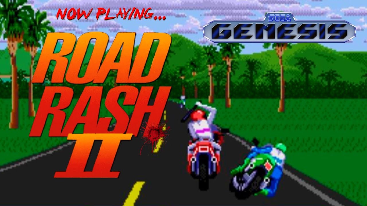 Road Rash 2 Gameplay NOW PLAYING...ROAD RASH II (SEGA GENESIS) - YouTube