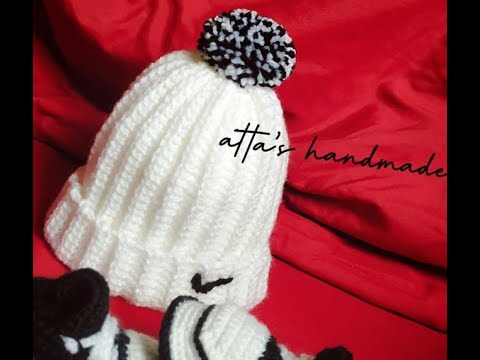 უზორი (ნაყში) ქუდისთვის / ქსოვის გაკვეთილები / ყაისნაღით ქსოვა / crochet hat / tutorial