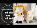 THRIFT WITH ME & THRIFT HAUL [PRE-RECORDED]! Thrifting for Home Decor and Vintage!