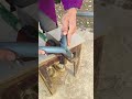 You can tie up the water pipe without a hot melt