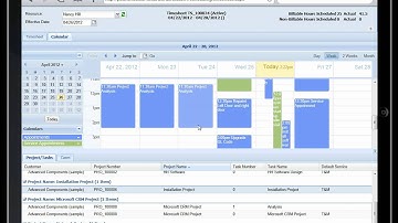 Mobile Timesheet & Service Calendar Scheduling in Alert Stratus for Microsoft Dynamics CRM 2011
