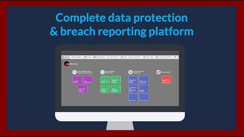 dataBelt® - Data Protection and Breach Reporting Platform