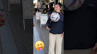Football Trick Challenge short prank youtubeshorts foryou shorts