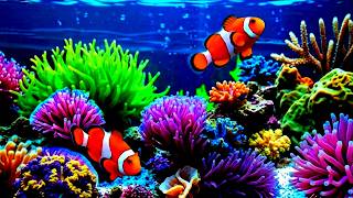 The Best 4K Aquarium - Dive Into The Mesmerizing Underwater Realm, Sea Jellyfish, Coral Reefs