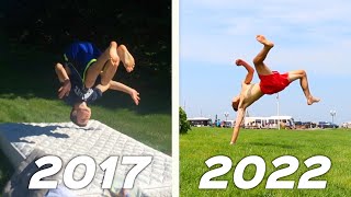 MY 5 YEARS OF FLIPPING PROGRESSION! (20172022)