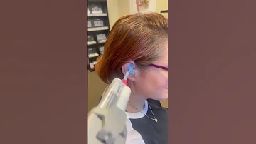 Ear Mold Impression Taken For Custom Fit Hearing Aids Rochesterny Oddlysatisfying Asmr 