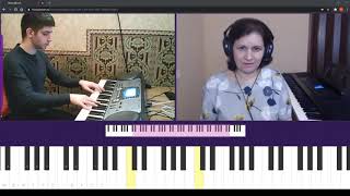 Онлайн занятие по фортепиано на платформе Musicalroom