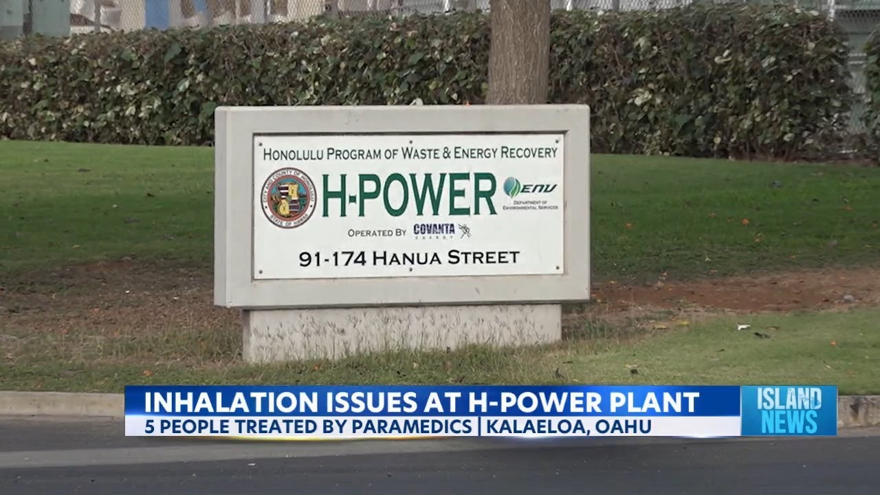 Five treated for inhalation issues at H-Power Plant