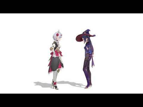 {MMD x Genshin Impact} Tik tok - Faded shuffle dance