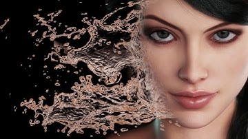 Water Splash Effect In Photoshop | Photoshop Tutorial |  Water Dispersion Effect