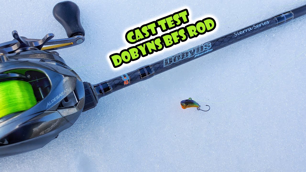 Cast Testing Dobyns Sierra Ultra Finesse Casting BFS Rod with