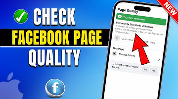 How to check Facebook page quality 2024 | Check your quality check status
