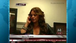 ultima rueda de prensa de Jenni Rivera antes de morir