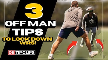 The Backpedal Blueprint: 3 Pro Techniques to DOMINATE in Off-Man Coverage• DB Tip Clips