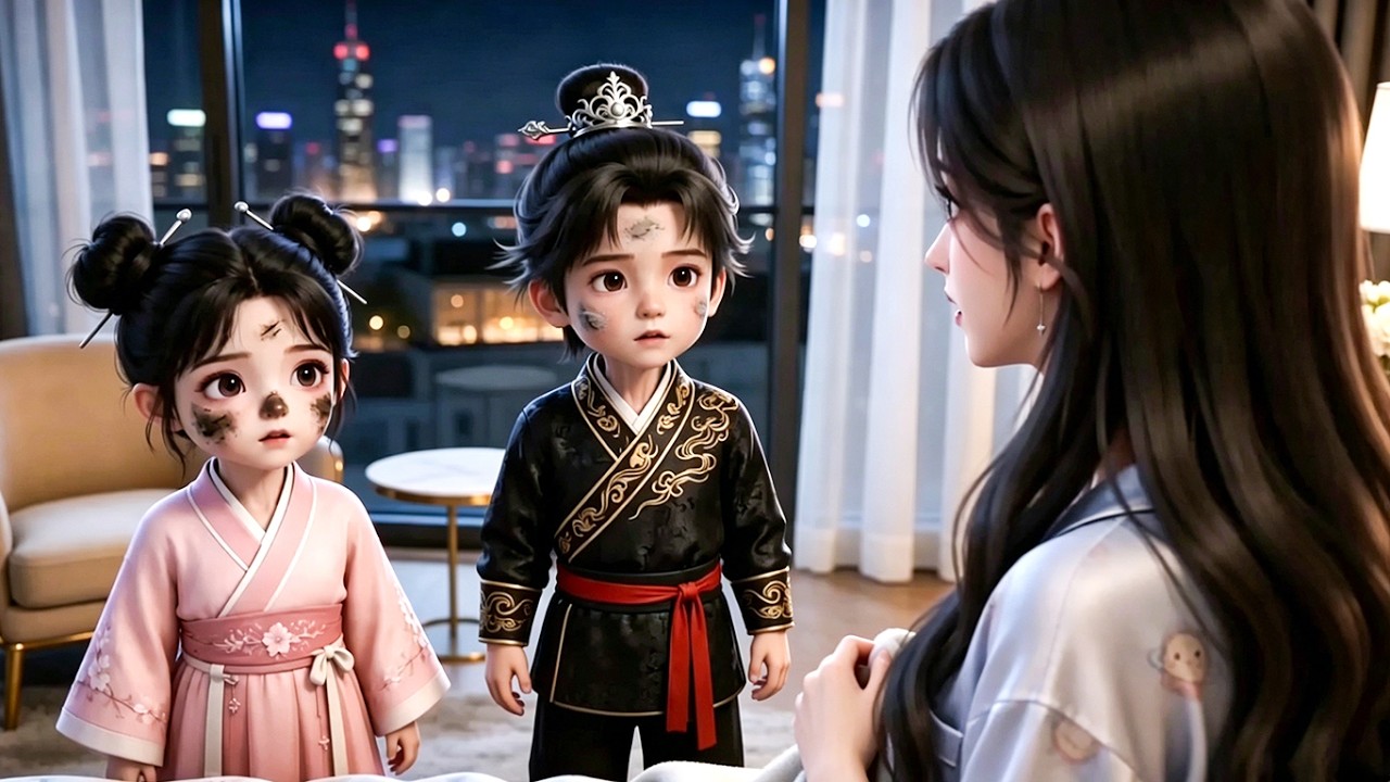 【最新合集】💞现代四岁小萌娃在家洗澡玩水,竟意外高能解锁跨时空神秘通道丨MULTISUB