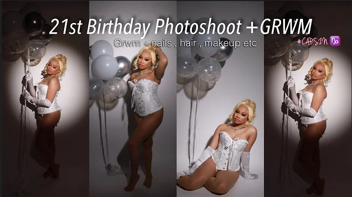 VLOG: MY 21st BIRTHDAY PHOTOSHOOT| PREPARE WITH ME...