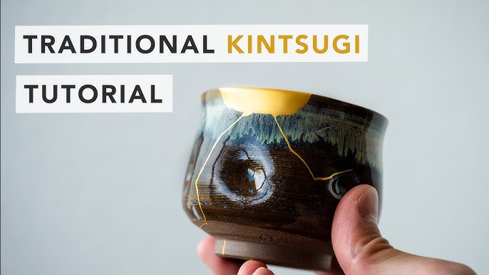 Basic] Traditional Kintsugi Tutorial - Food safe method - Broken