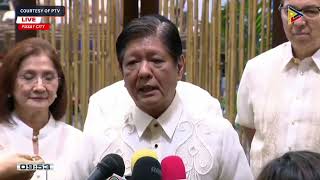 Marcos says the Philippines will not use water cannon vs Chinese ships