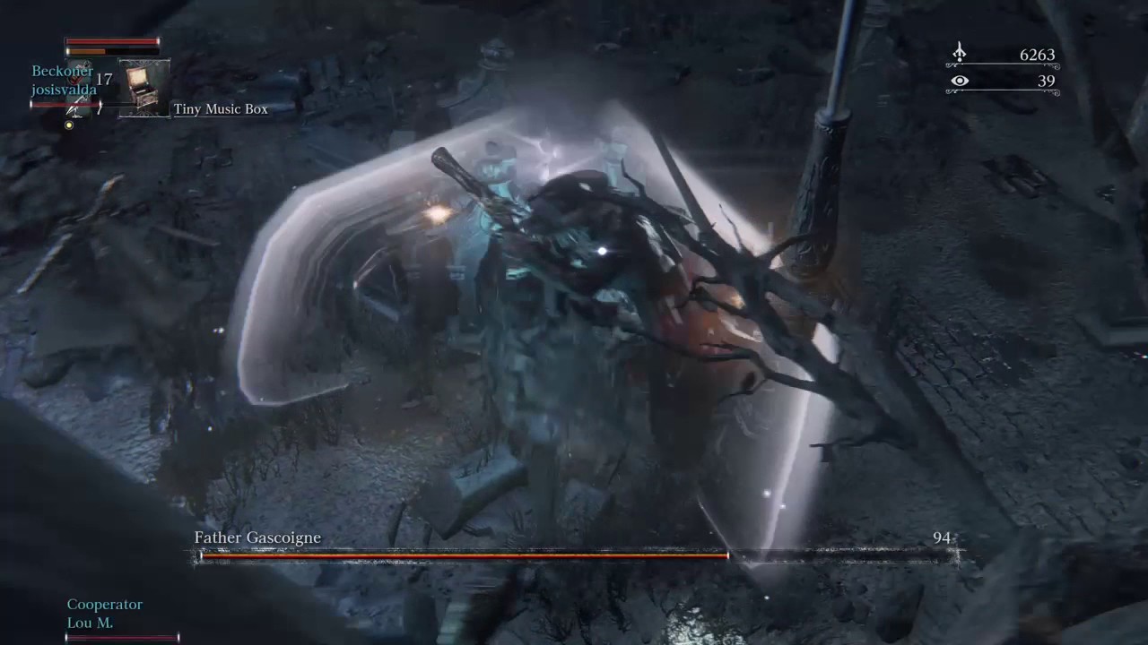 Bloodborne Ng Father Gascoigne Perfect Phase 2 Youtube