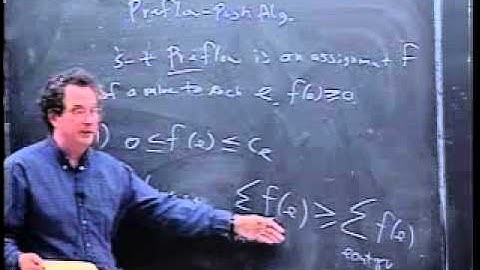 Network Flow, start of Preflow-Push Algorithm