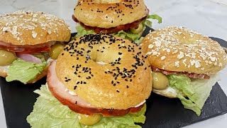 خبز البيغل(bagels)?خبز رائع