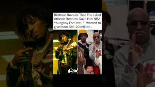 Famous Birdman Reveals Atlantic Gave Him NBA YoungBoy for FREE After He Offered $20M! #nbayoungboy #birdman Wealth