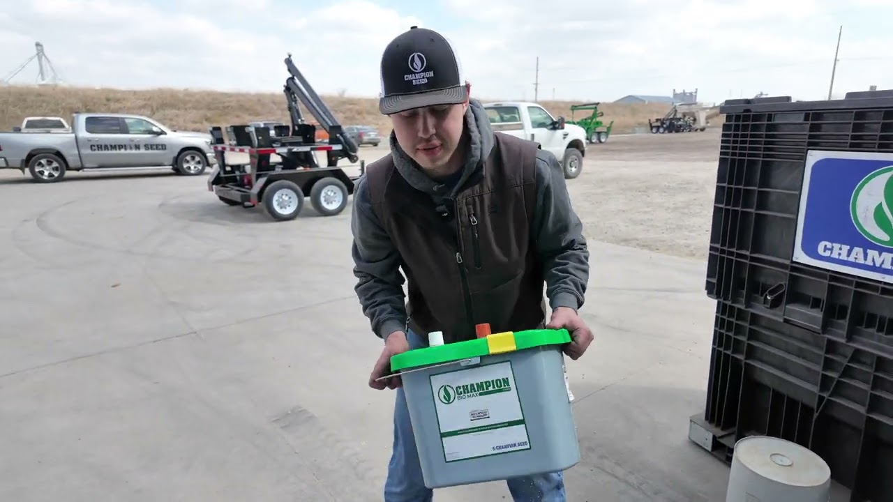 Add vital nutrients to your field with Bio Max from Champion Seed