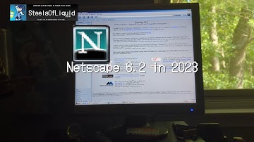 I used Netscape 6.2 in 2023 ~ Netscape