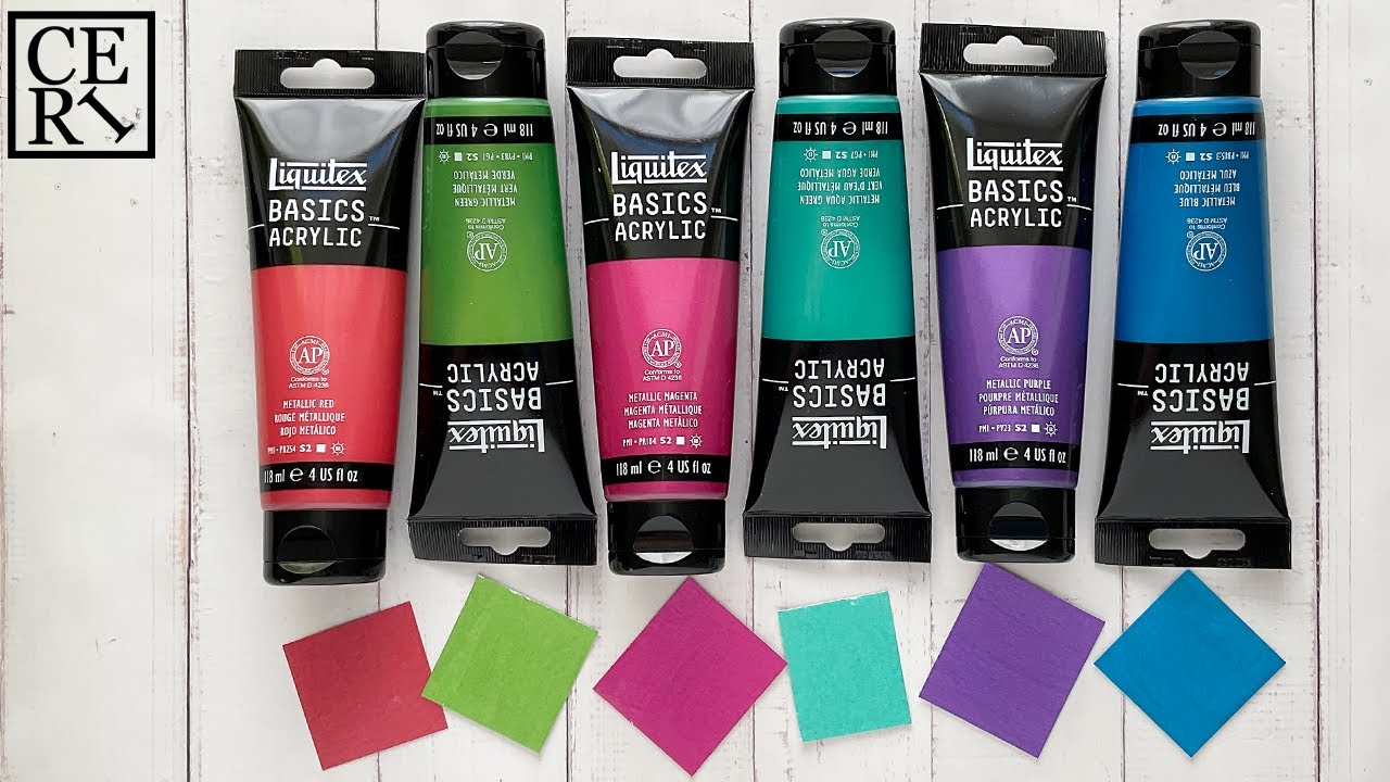 Liquitex Metallics, Eddie made me buy them