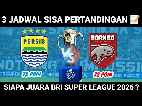 777rabit x a9game - Ketat 🔥 Persib atau Borneo Juara BRI Super League 2026 ? Jadwal Sisa Persib vs Jadwal Sisa Borneo 📝